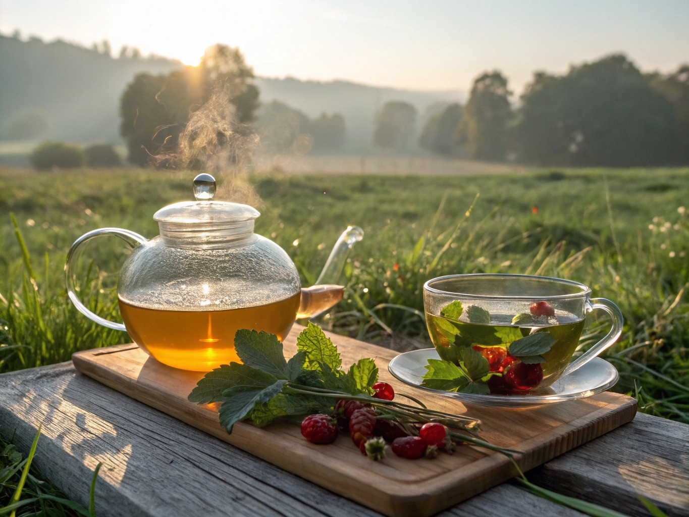 Energigivande örtteblandning